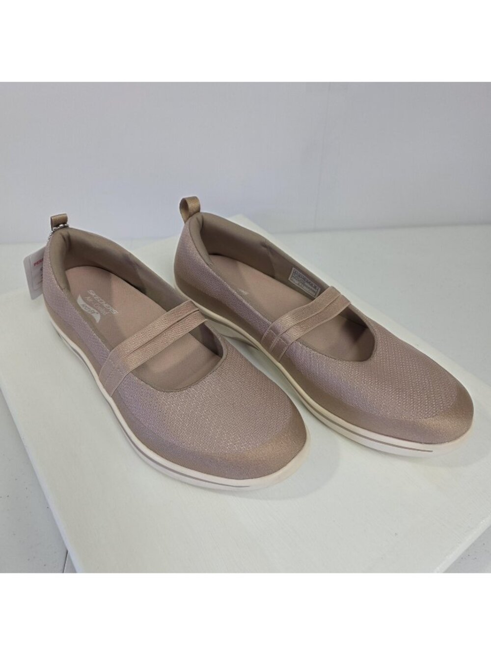 Skechers Shoes Womens Size 9 Pink Air-Cooled Arch Fit Mary Jane Slip On Comfort